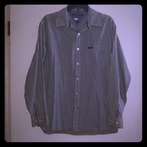 Tommy Hilfiger long sleeved flannel shirt